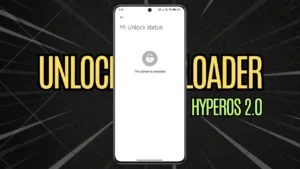 Unlock bootloader in Xiaomi HyperOS 2.0