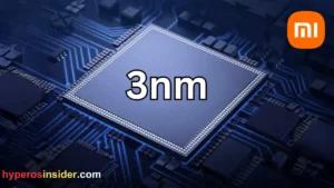 Xiaomi 3nm chip