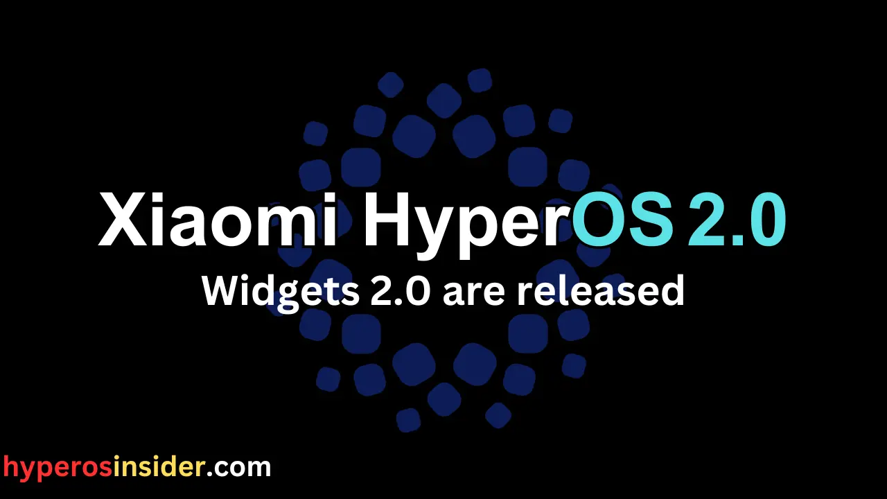 HyperOS 2.0 widgets