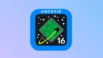 Android 16 logo