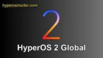 HyperOS 2 global devices first batch