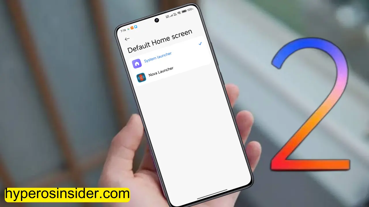 Poco launcher update replaced with system launcher