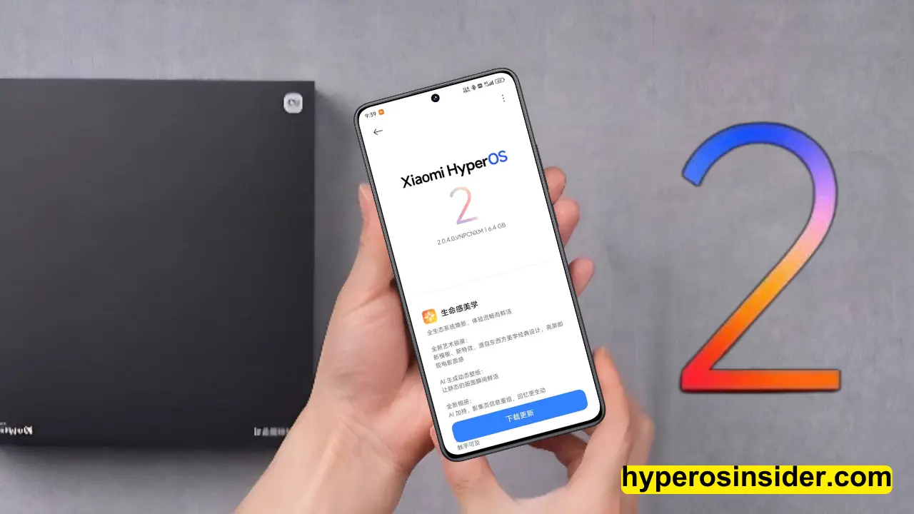 Xiaomi HyperOS 2 beta