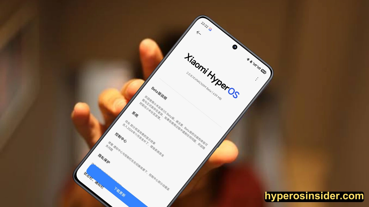 Xiaomi 14 series new update of HyperOS 2.1