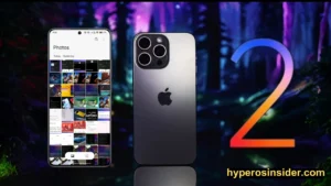 HyperOS 2 iOS 18 supports live photo transfer