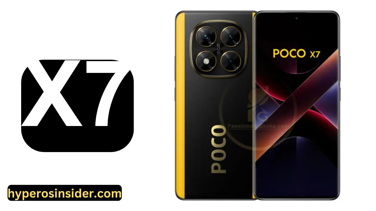 POCO X7 launch with first look