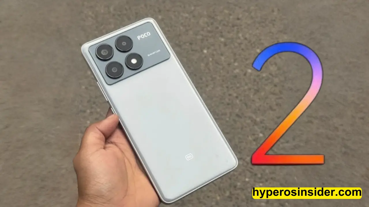 Poco x6 pro HyperOS 2 eea update