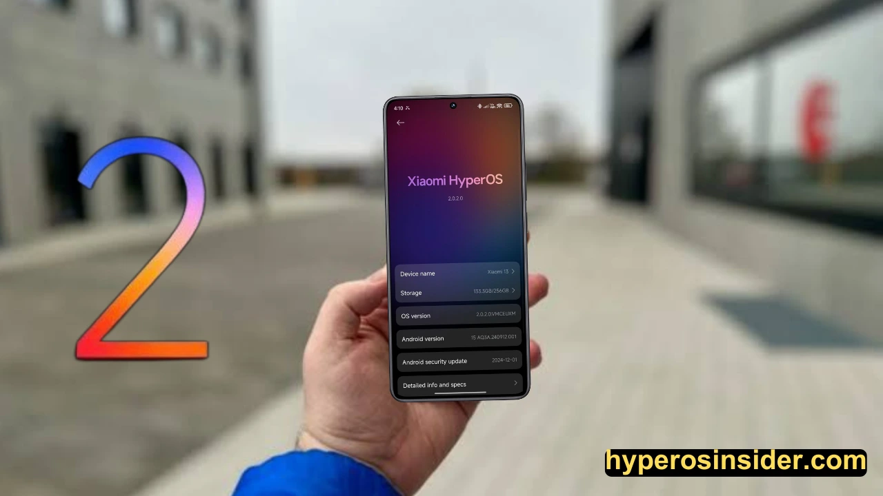 Xiaomi 13 HyperOS 2 stable update