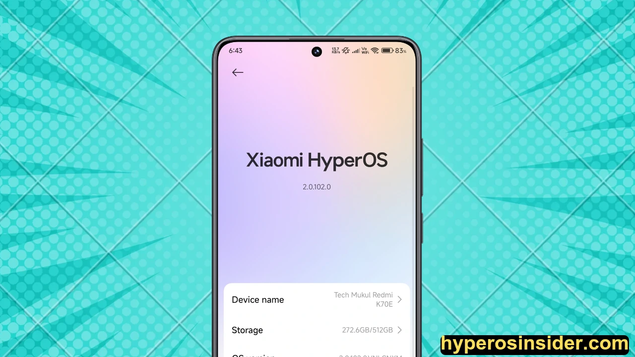 HyperOS 2.0.200 updates