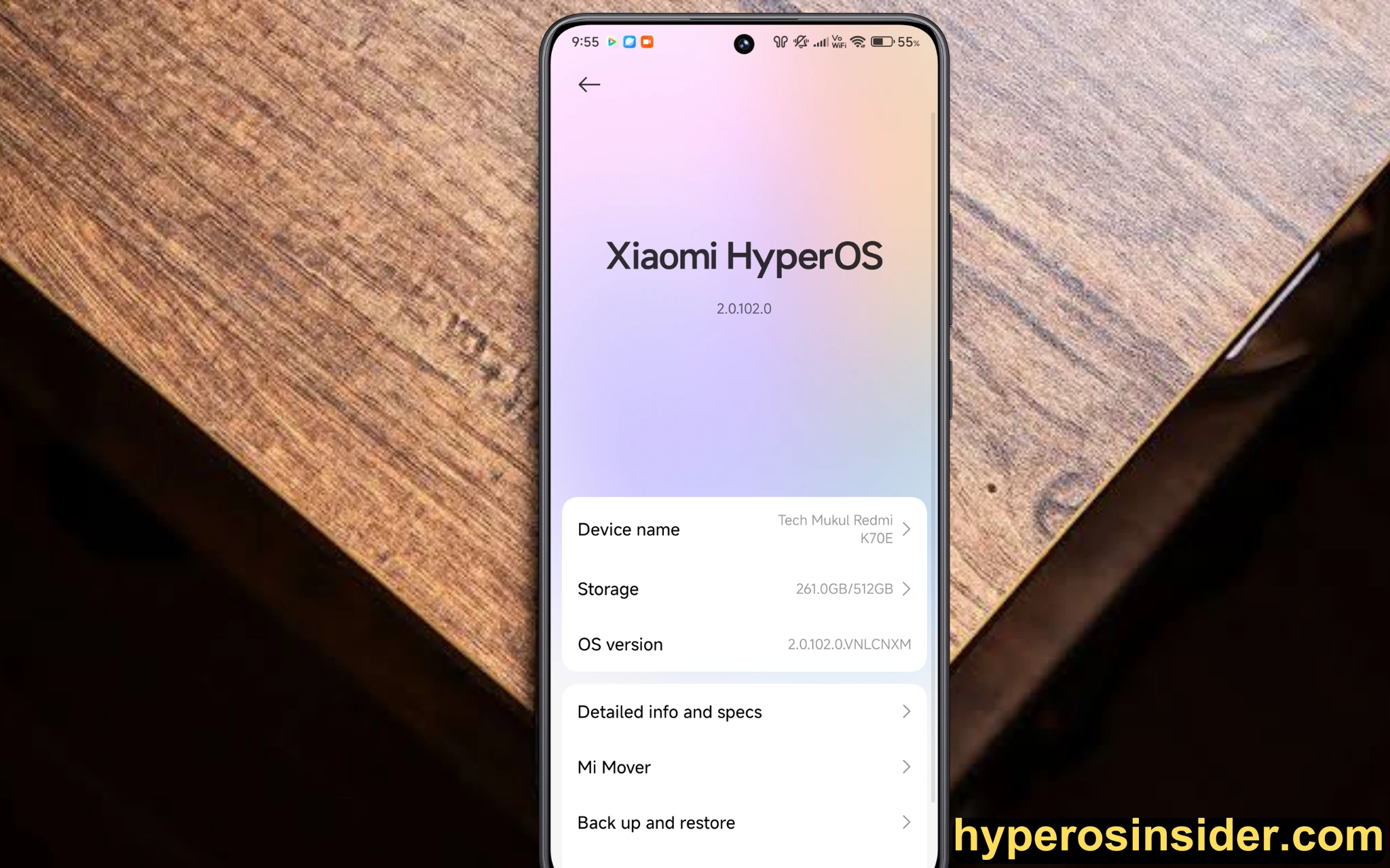 Poco x6 pro HyperOS 2.1