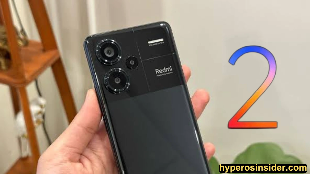 Redmi note 13 pro+ 5g Android 15