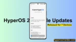 HyperOS 2.2 stable