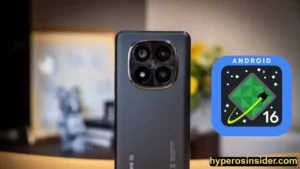 Redmi note 14 pro play 5g HyperOS 2 Android 16
