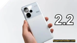 HyperOS 2.2 update