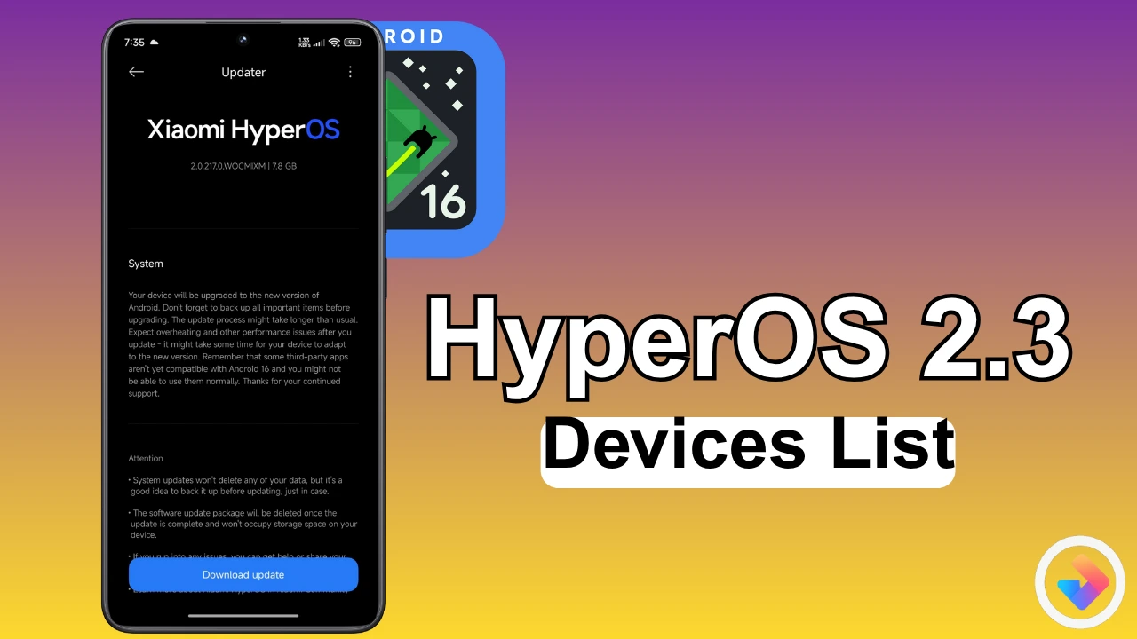 HyperOS 2.3 Devices List Revealed for Xiaomi, Redmi and POCO Devices ...