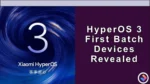 HyperOS 3 first batch