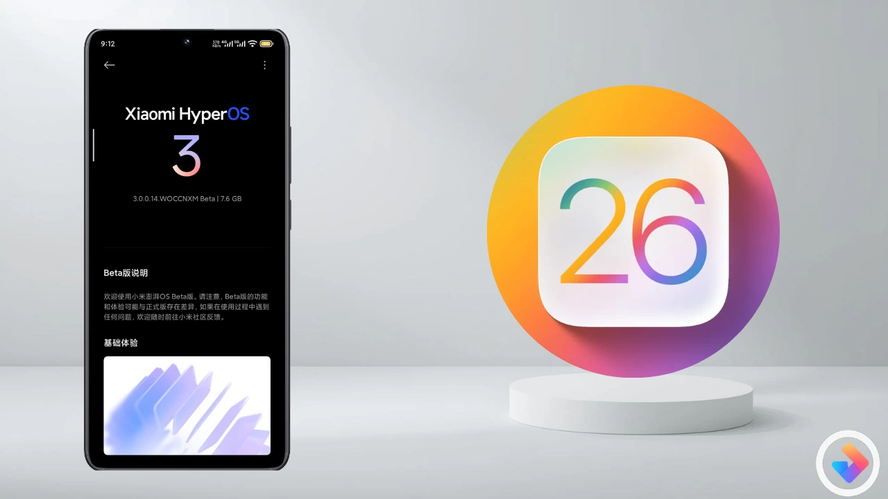 HyperOS 3 - iOS 26 Icons, Dynamic Island and Control Center Animations ...