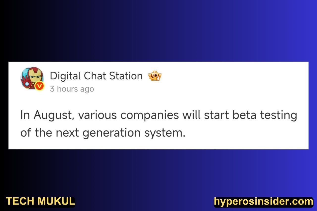 [Exclusive] HyperOS 3 Testing will begin from August End: Updates ...