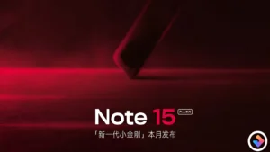 Redmi note 15 series
