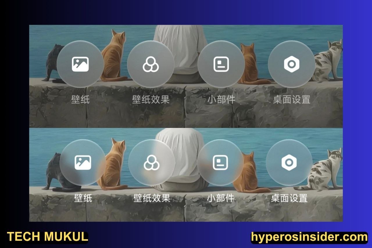 HyperOS 4 Launcher Leaked: Official Liquid Glass UI, Bounce Animations ...